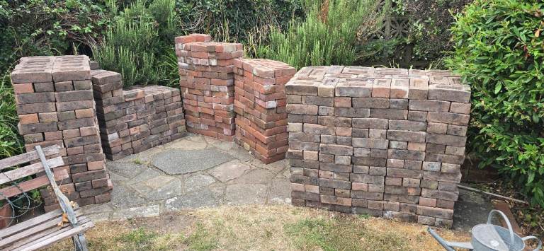 Bricks , Ashdown and FLB , 20 years old never laid with character 