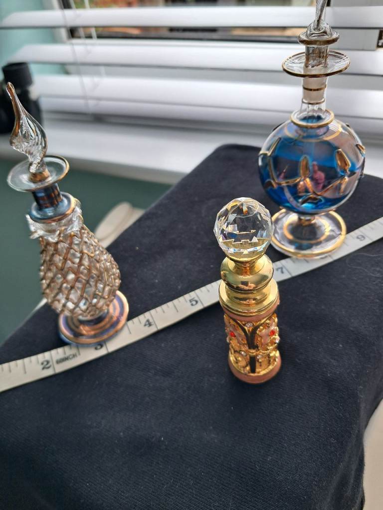 Decorative perfume bottles