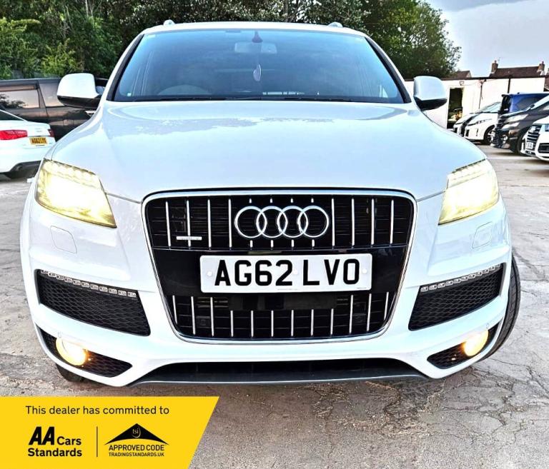 2012 Audi Q7 3.0L TFSI- S LINE - 7 SEATER-ULEZ/CAZ PASS-FREE 18MONTHS GOLD