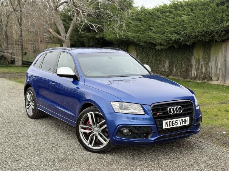 2016 [65] AUDI SQ5 3.0 DIESEL BI TDI QUATTRO 4X4 AUTO SUV SEPANG BLUE ULEZ FSH 