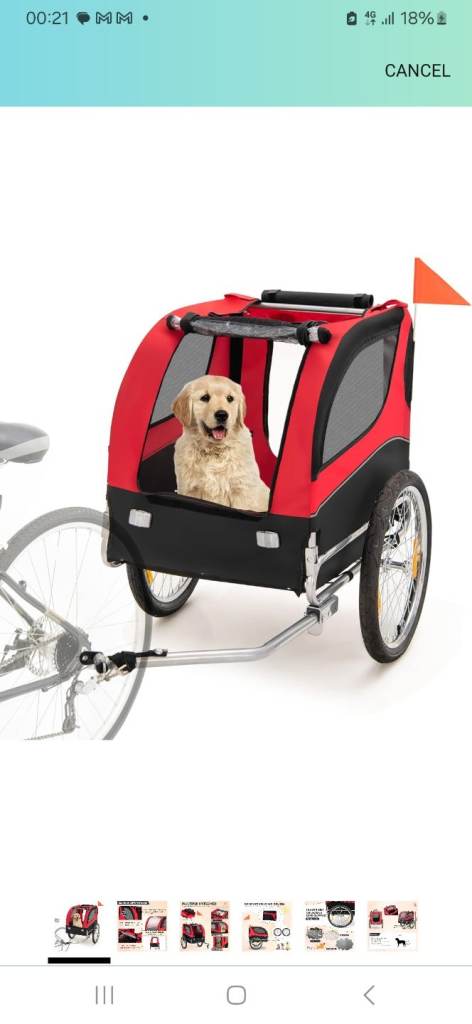 Dog trailer