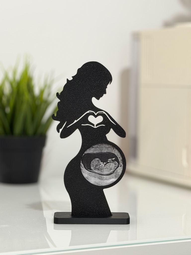 Baby scan frame, picture holder, gift for expecting moms
