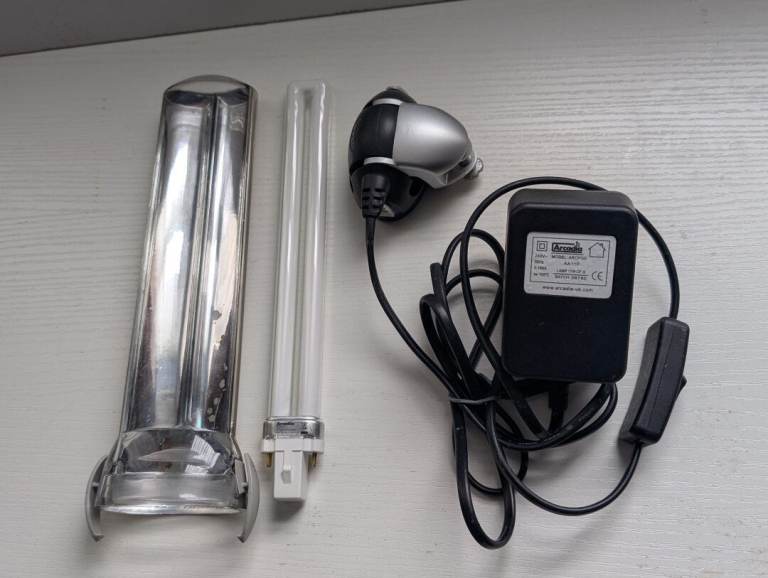 Aquarium UV Arc Pod With clamp lamp.