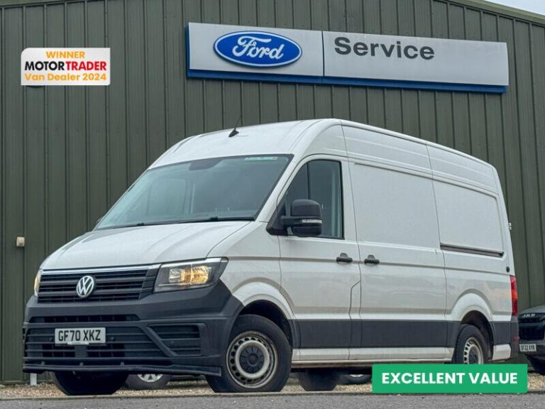 2020 Volkswagen Crafter MWB L2H2 High Roof Trendline Cr35 Air Con EURO 6 Panel Van Diesel Manual
