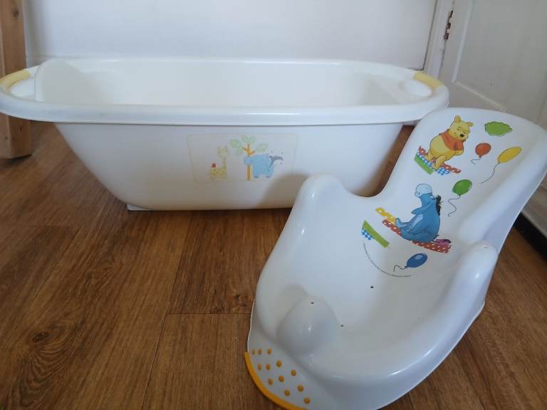 Baby bath and bath seat