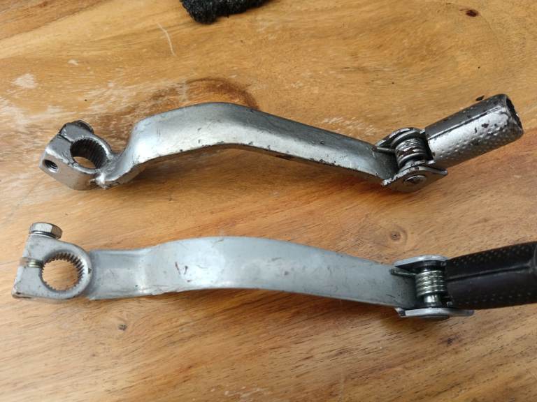 Kawasaki kx gear lever 