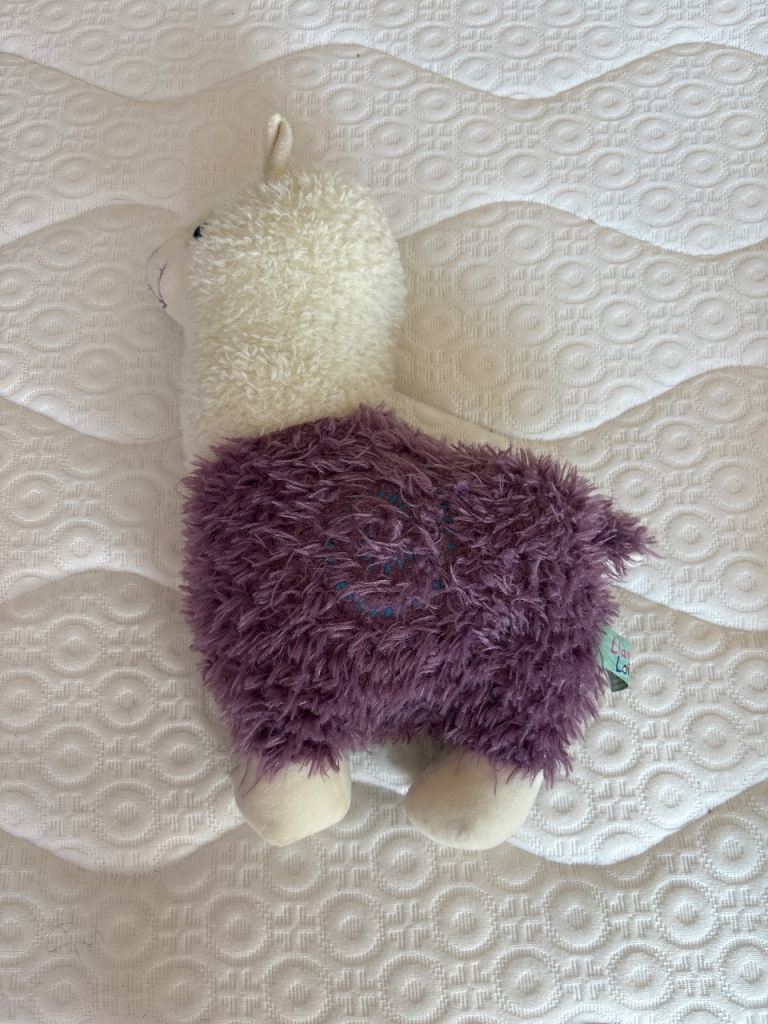Soft Llama Stuffed Animal Toy – Good Condition