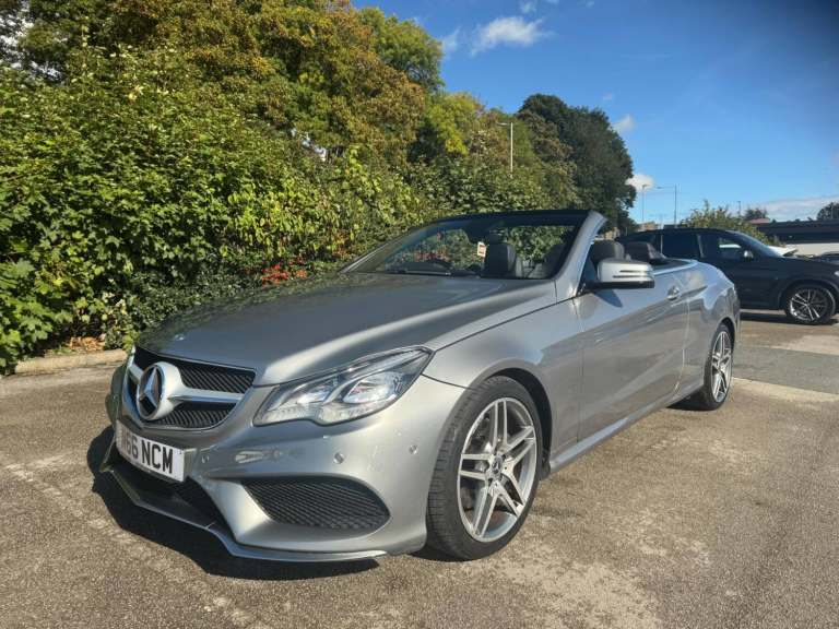 2014 Mercedes-Benz E Class E350 CDI BlueTEC AMG Sport 2dr 7G-Tronic CONVERTIBLE DIESEL Automatic