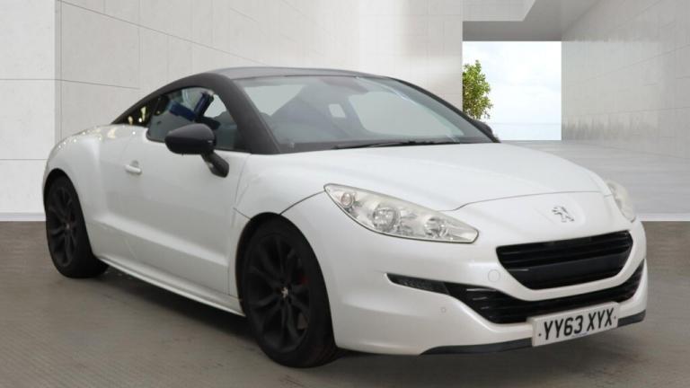 2014 Peugeot RCZ 2014 2.0 HDi Magnetic 2dr WHITE SAT NAV FULL BLACK LEATHER COUPE Diesel Manual