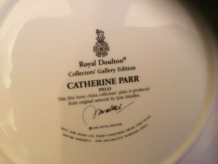 image for Royal Doulton Gallery Edition King Henry viii and wives plate set