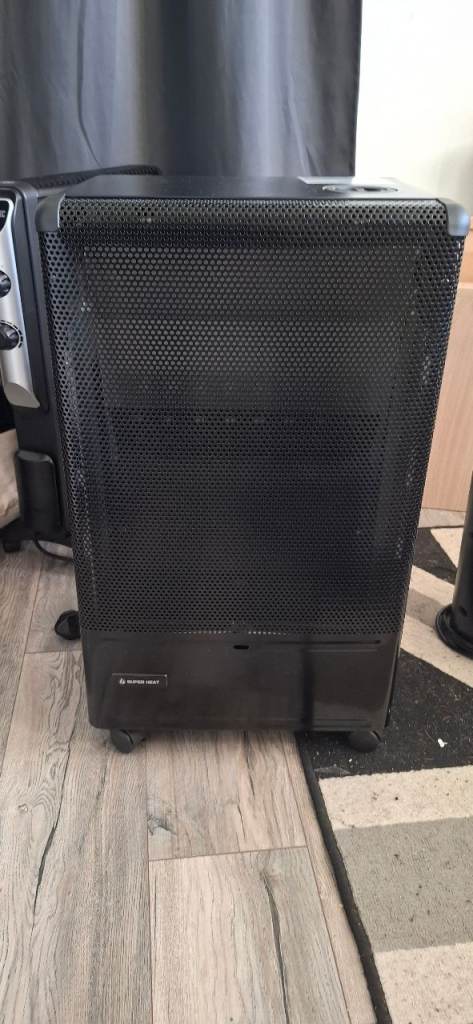 portable gasfire with free 15kg butane gas bottle