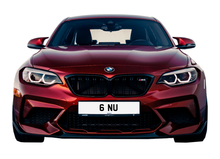 6 NU cherished number plate personalised private registration 
