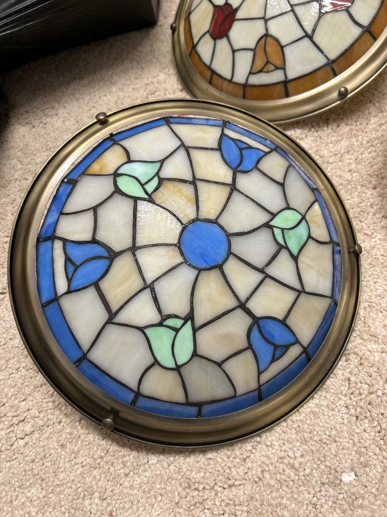 Tiffany Style Lamp Shades x 4