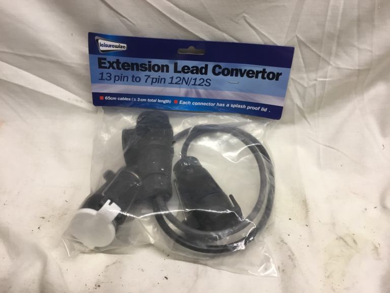 Trailer Caravan extension Lead Convertor
