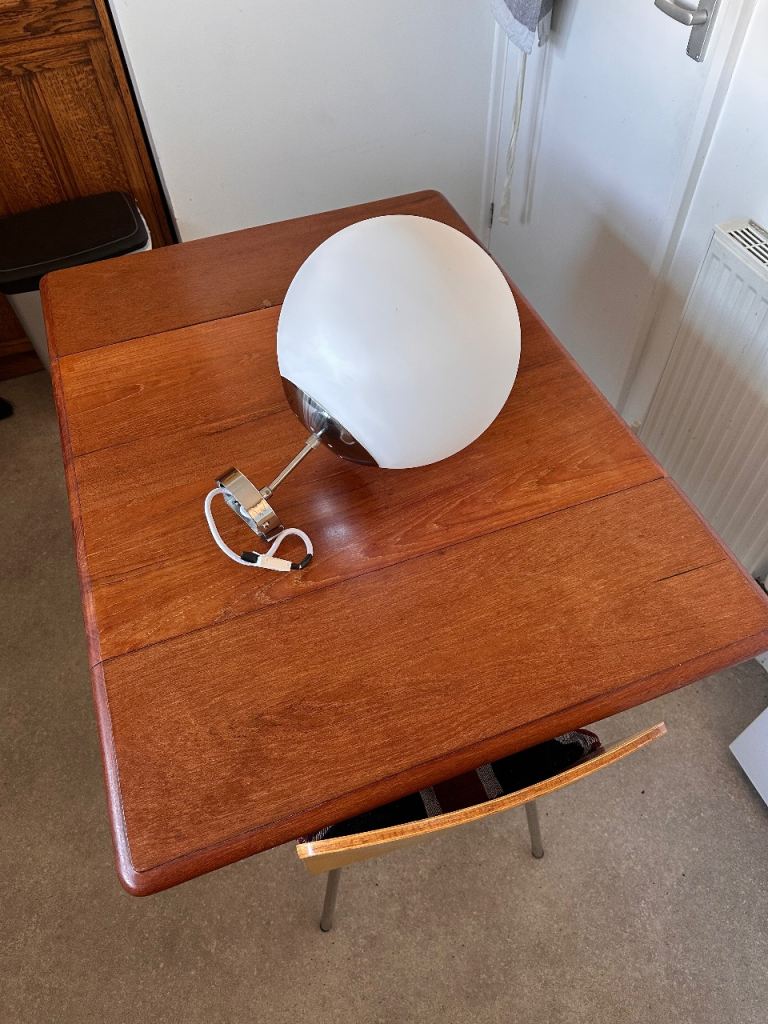 HABITAT Boyd Glass & Metal Pendant Light - Chrome