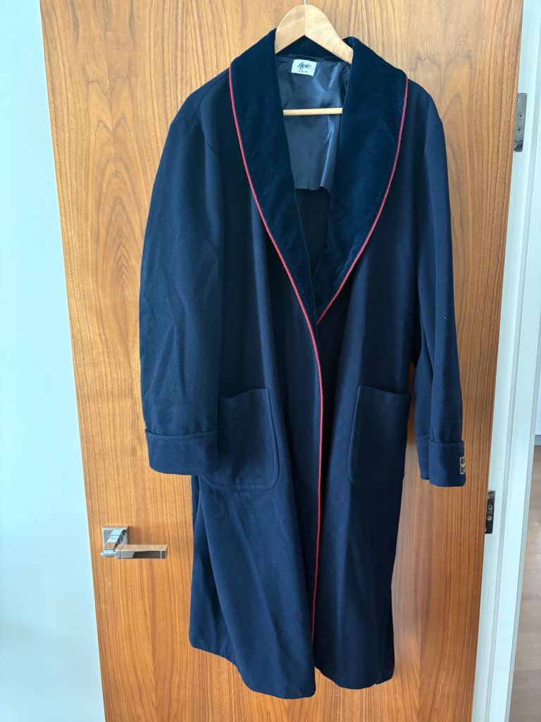 ABACI - brand new morning robe for men (wool & cashmere) 