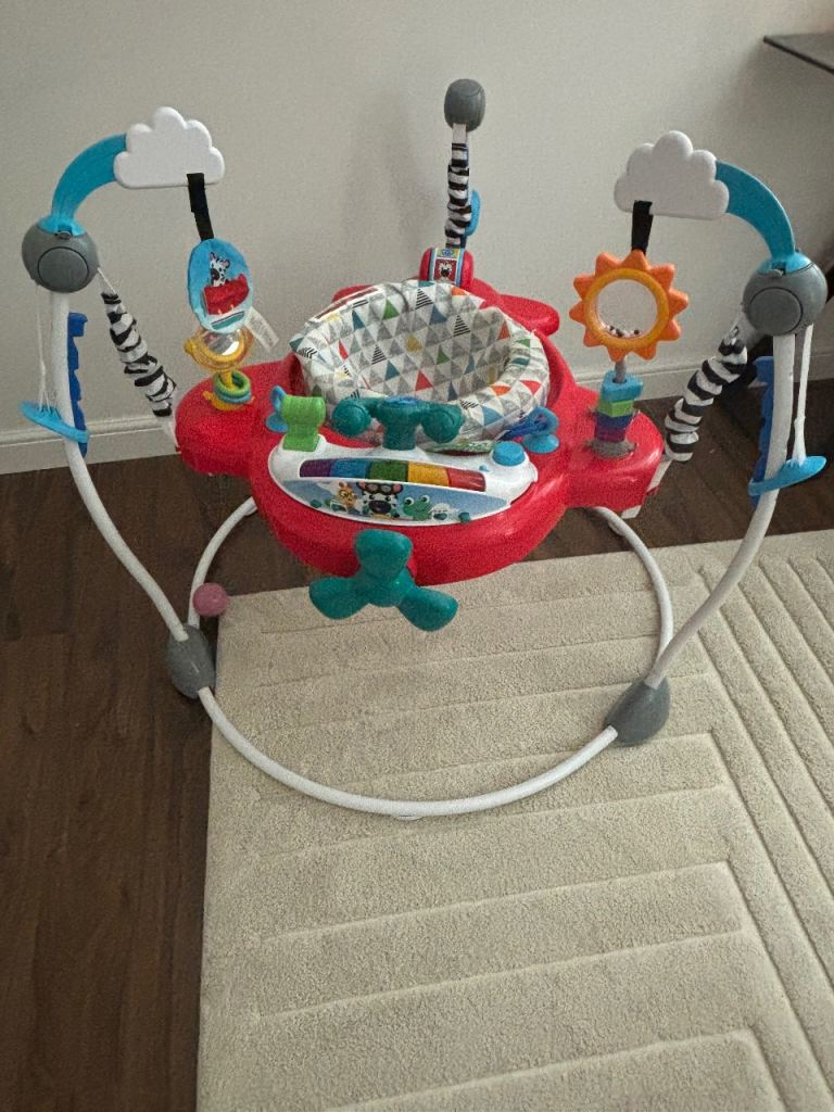 Baby Einstein airplane jumperoo/ bouncer
