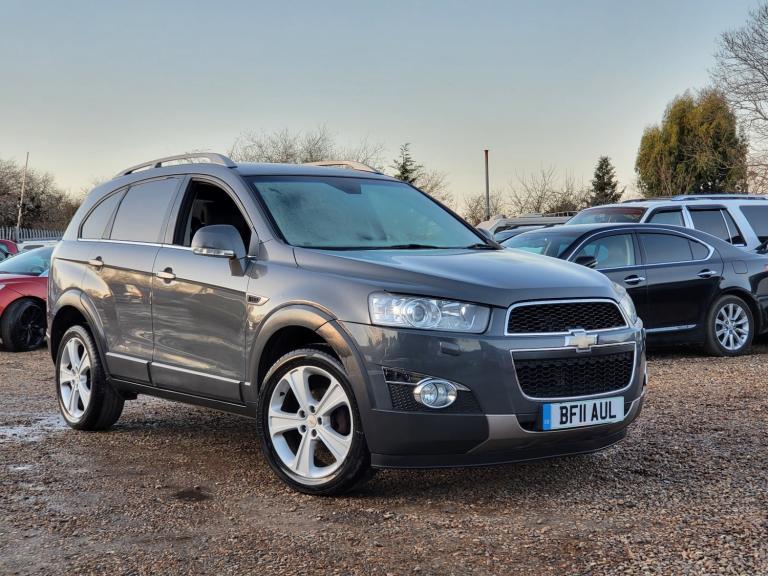 2011 CHEVROLET CAPTIVA 2.0 VCDi LTZ 5 DOOR 7 SEATER AUTOMATIC GREY