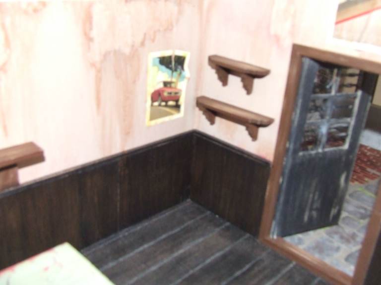 1/12 Dolls House Diorama Walking Dead Action Figures Emporium 12th Scale