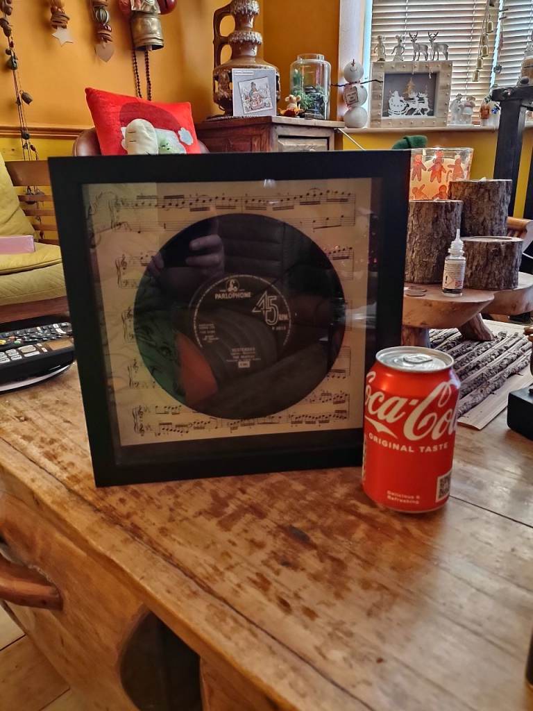 The Beatles NEW "Yesterday" Record in framed picture box