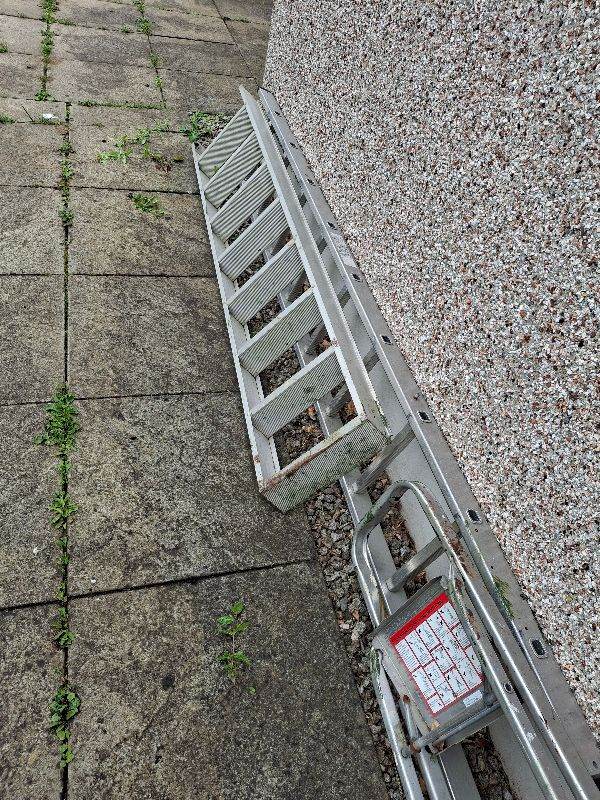 Aluminium Extension Ladders – Fair Condition, £10.00 for Sale