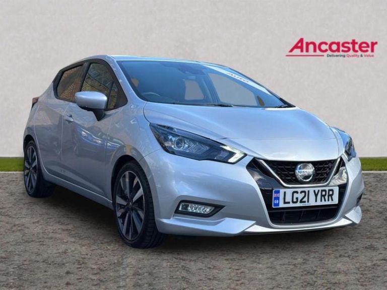 2021 Nissan Micra 1.0 IG-T 92 Tekna 5dr CVT Automatic Hatchback Petrol Automatic