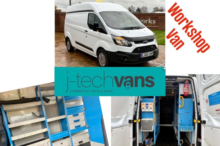 2015 Ford Transit Custom 2.2 TDCi 125ps Lwb / High Roof Van ***Workshop Van*** PANEL VAN Diesel M...