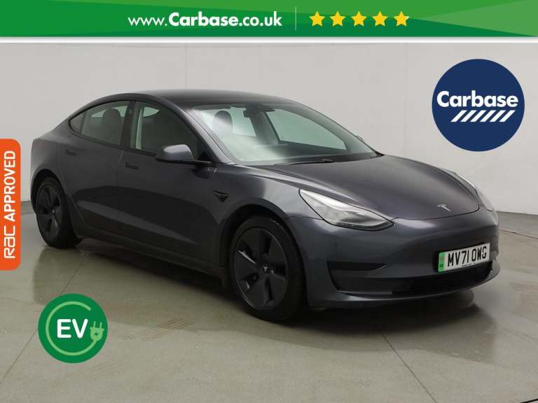 2021 Tesla Model 3 Standard Range Plus Saloon 4dr Electric Auto RWD (241 bhp) Saloon ELECTRIC Aut...