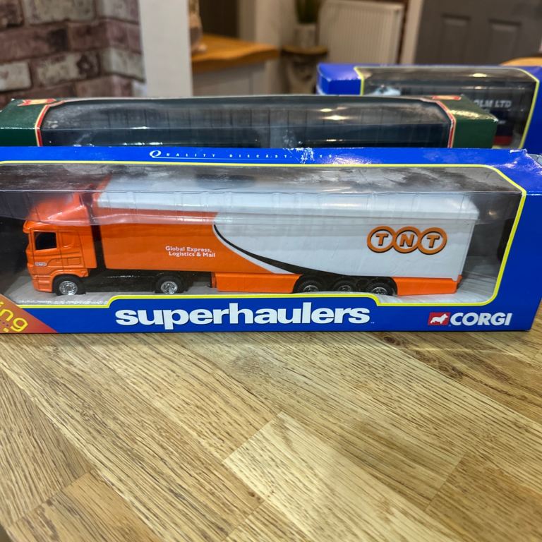 Corgi lorry’s new in box