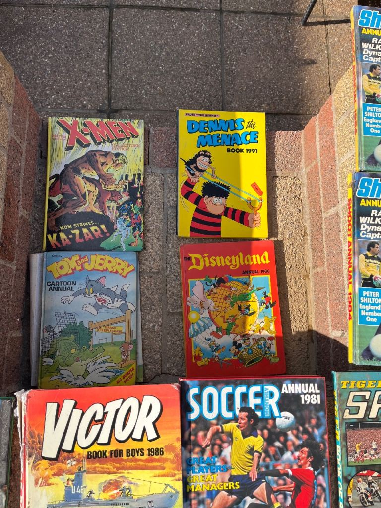 Attic find job lot of children annual