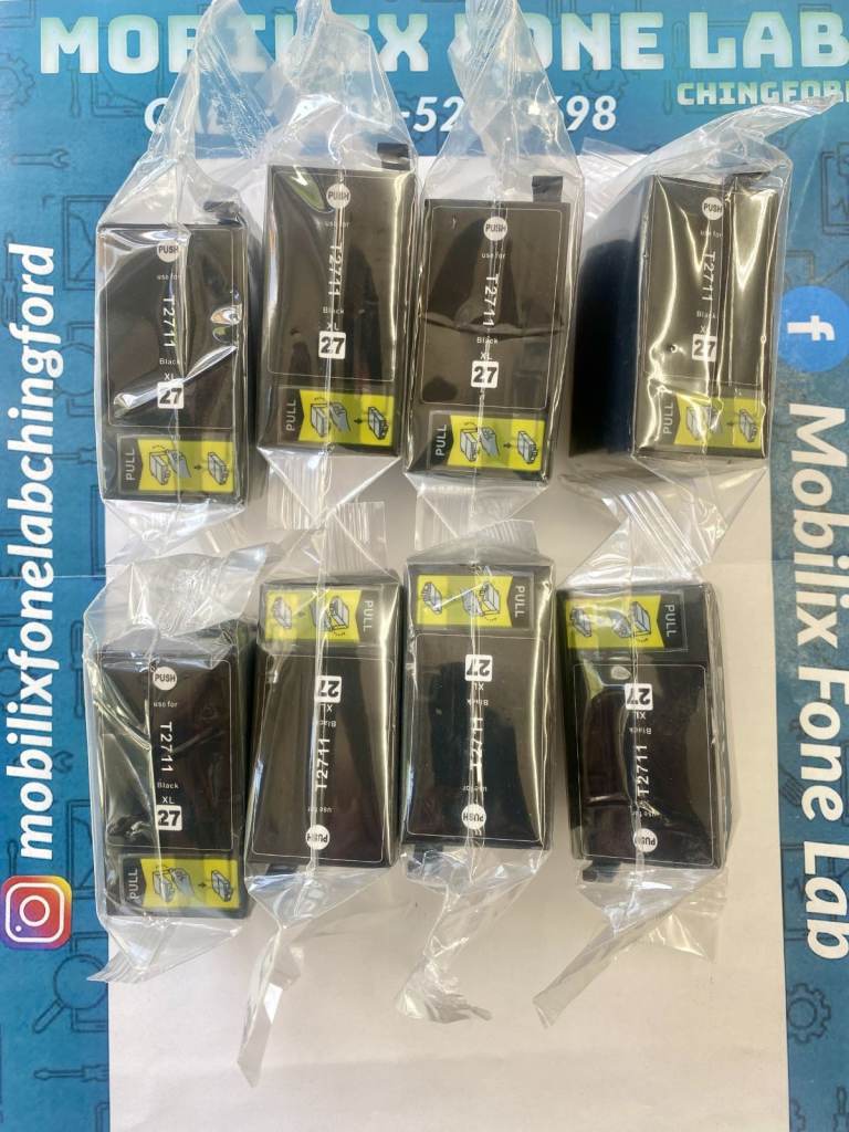 8 Black XL Ink Catridges to replace Epson T2711,T279,T2712,T2713,T2714,T2715,T2716