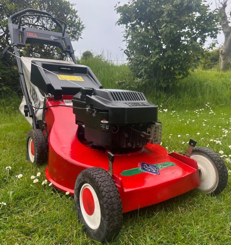 Ibea 21”cut 3speed power driven lawnmower Professional alloy deck 190cc Briggs mower High lift blade