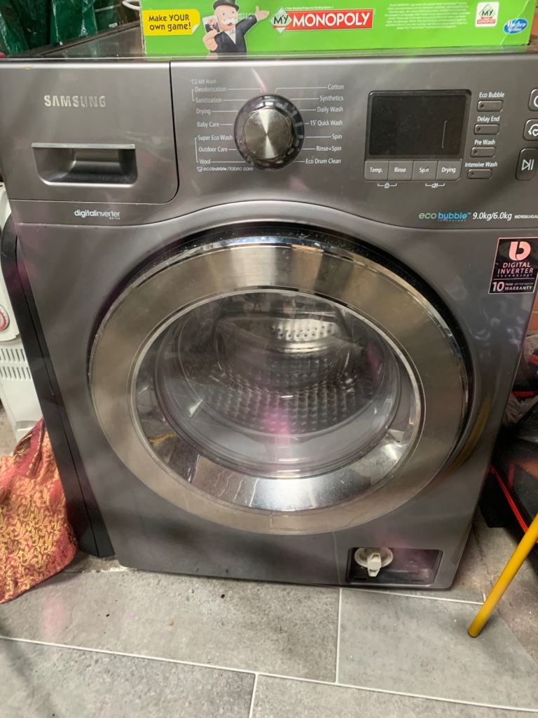 Samsung eco bubble washer dryer