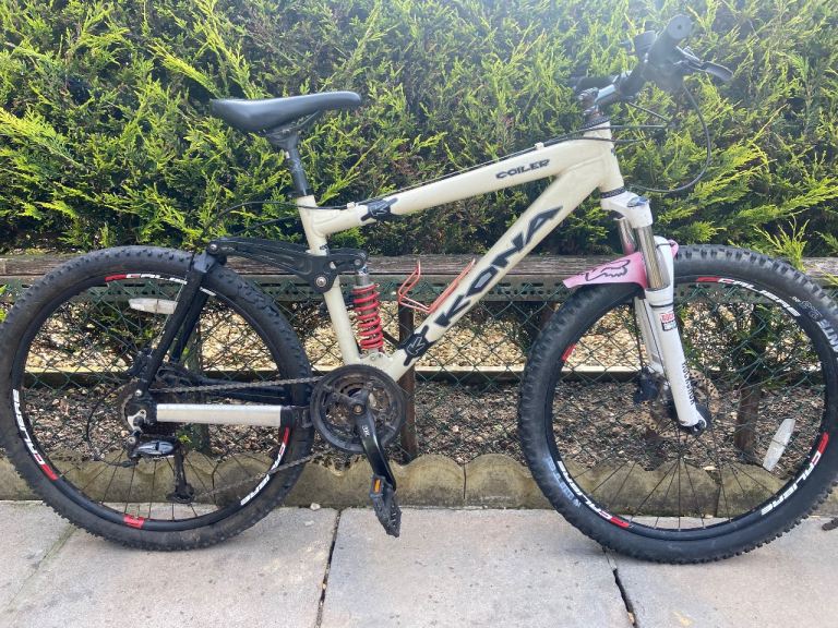 17.5 Kona Coiler full sus. Many brand new parts. 