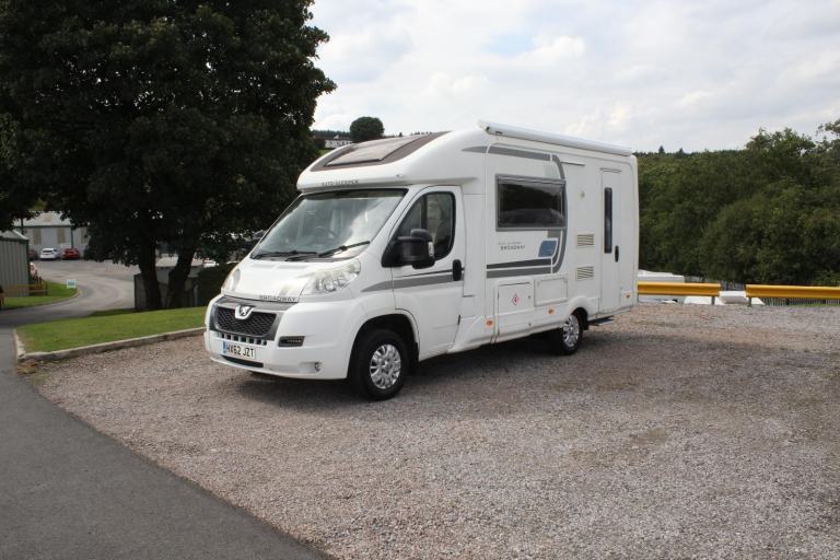 2012 "62" Reg Auto Sleeper Broadway Luxury 2 Berth Motorhome With 2 Seat Belts