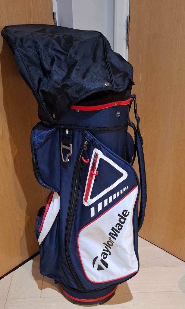 TaylorMade Golf Cart Bag + 2 FootJoy Gloves - Like New