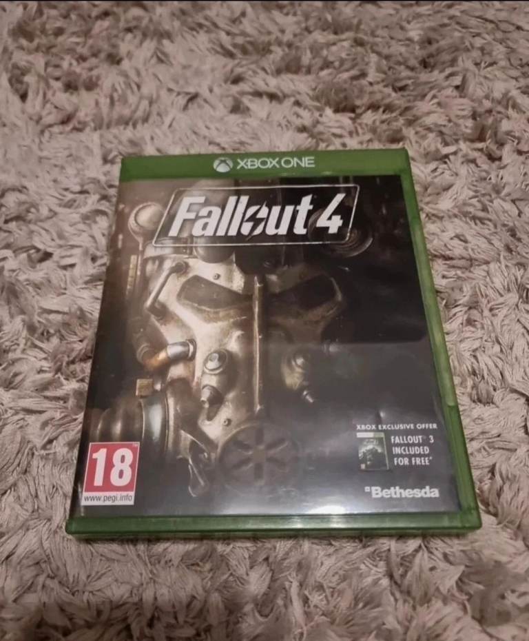 Fallout 4 Xbox One Complete Poster & Inserts Bethesda RPG Series X
