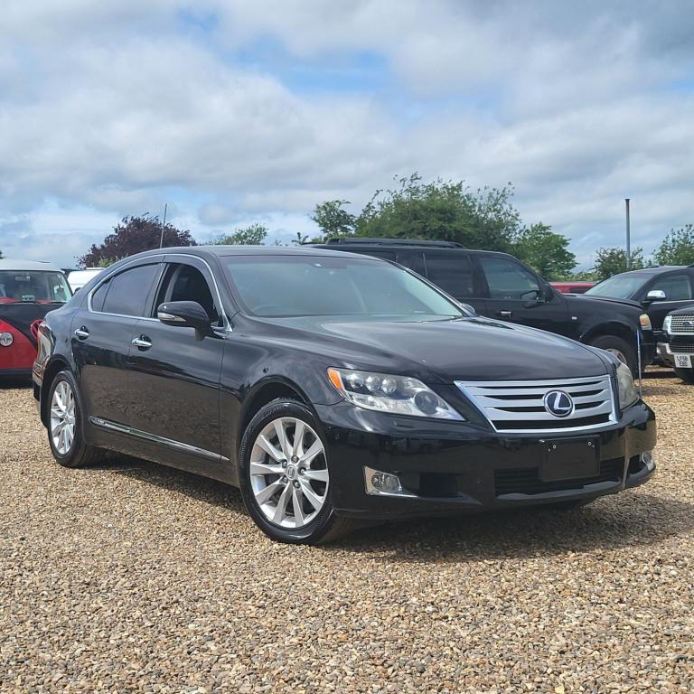 2010 LEXUS LS600H PETROL HYBRID AUTOMATIC BLACK ULEZ COMPLIANT