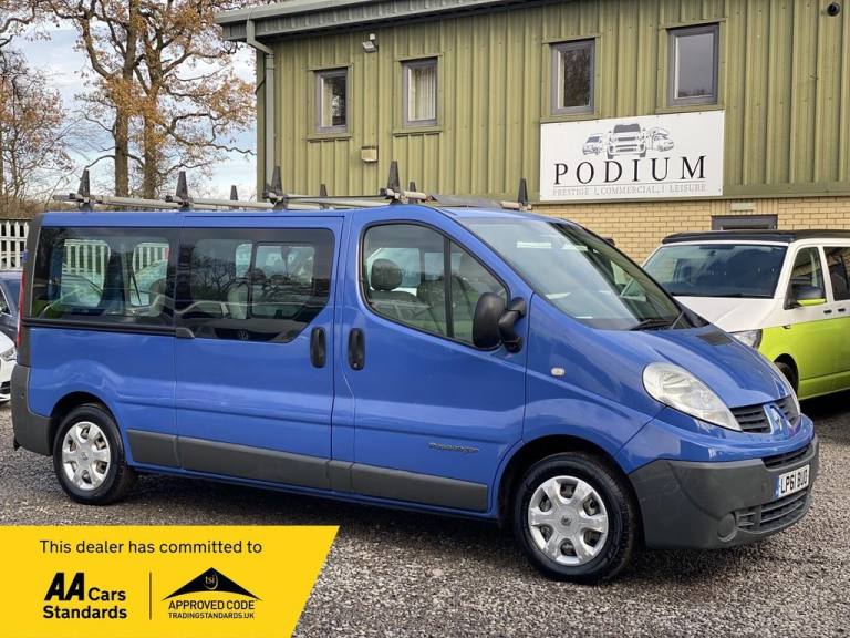 2012 Renault Trafic LL29dCi 115 [Sat Nav] 9 Seater MPV DIESEL Manual