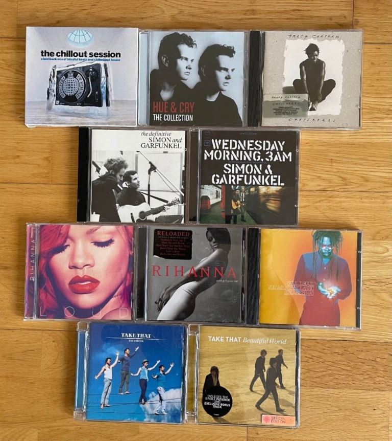 x38 ORIGINAL MUSIC CD BUNDLE (Rock + Pop + Classical CDs - The Greatest Showman)