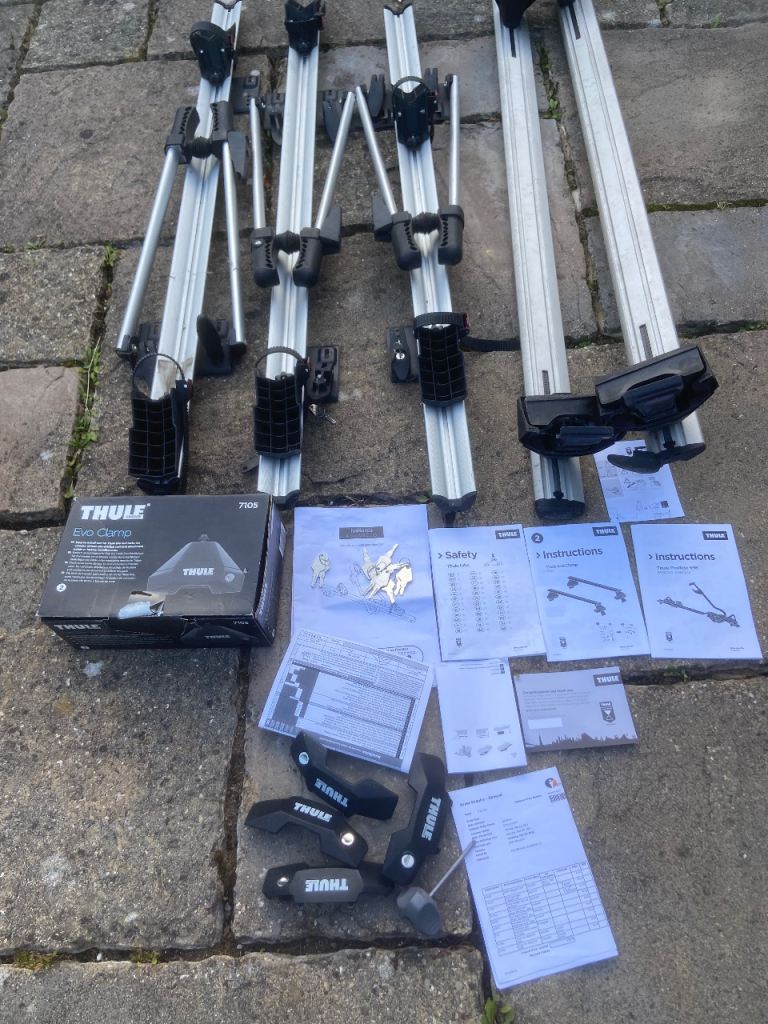 Thule Car Bike Rack - Roof Mounted 