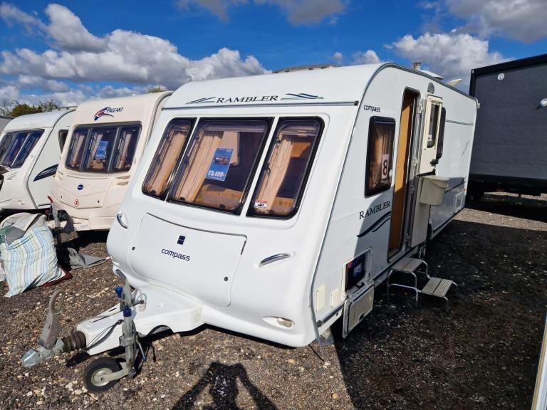 2006 Compass Rambler 18/4L Single axlle 4 Berth Motor Mover Fixed Bed L shape