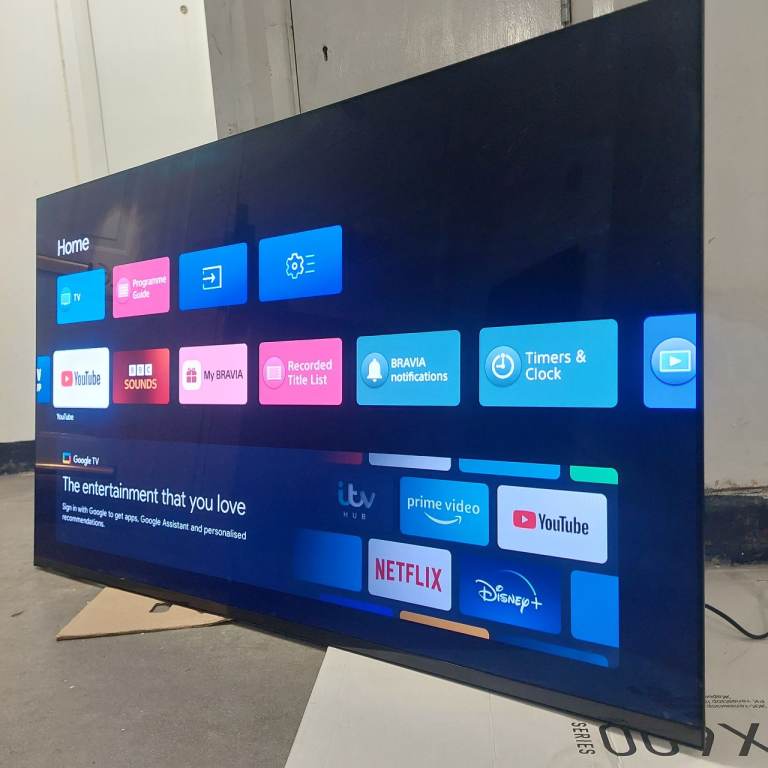 65"SONY BRAVIA 4K UHD HDR SMART TV 2023 YEAR 289£ 