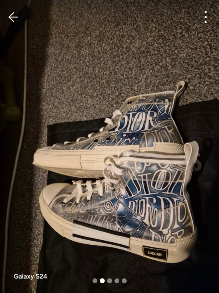 Dior B23 high-top sneakers