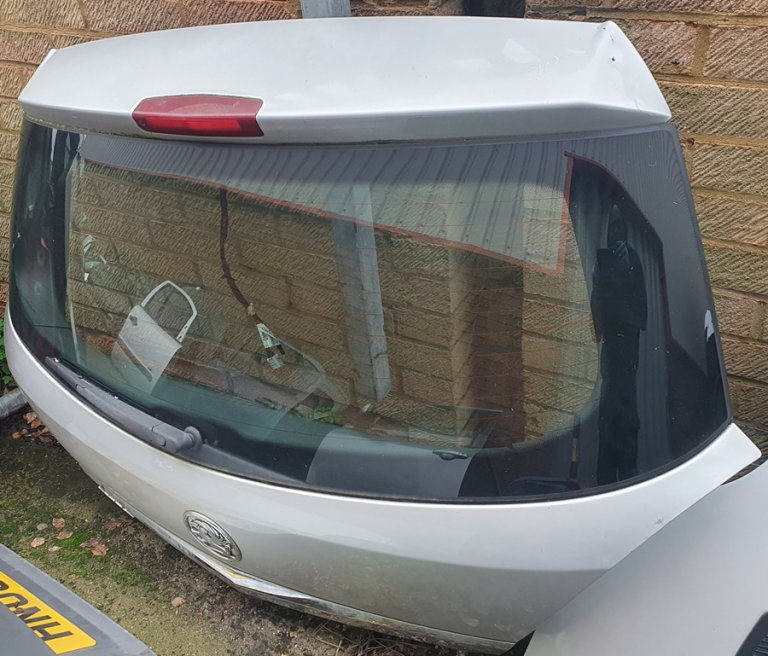 Vauxhall Astra H Tailgate Z2AU Silver 2008