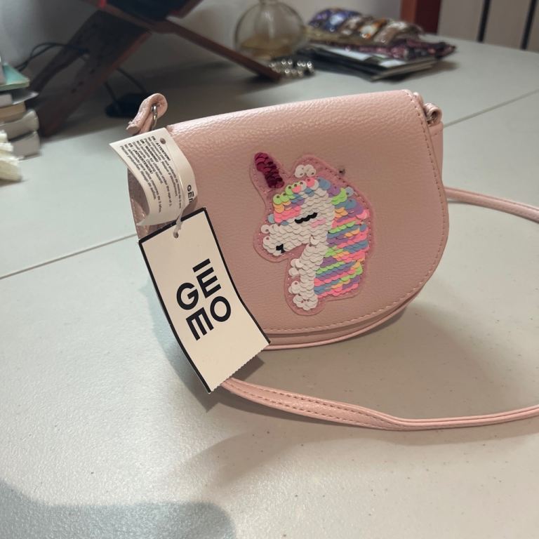 TU Kids Pink Unicorn Crossbody Bag – Brand New with Tags