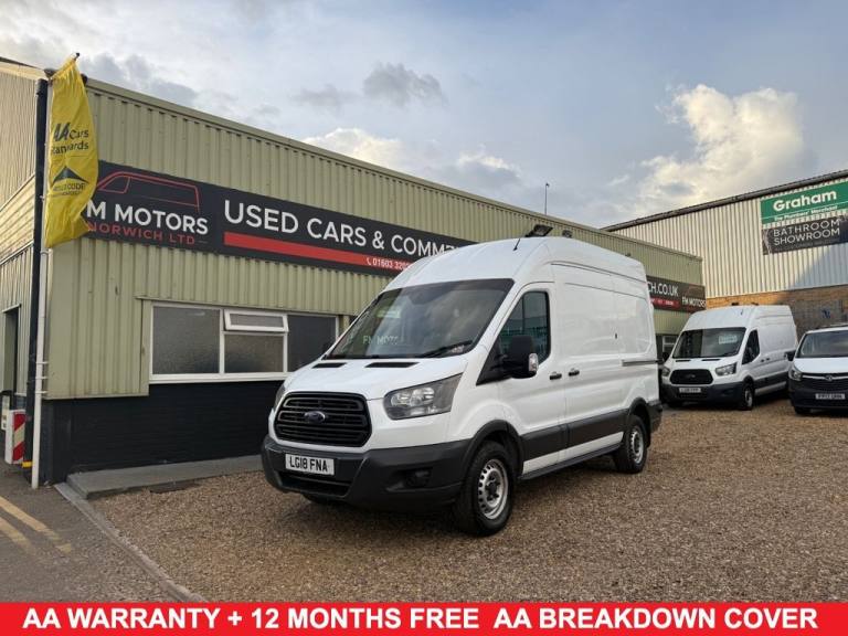 2018 18 FORD TRANSIT 2.0 350 ECOBLUE PANEL VAN 5DR DIESEL MANUAL FWD L2 H3 EURO 