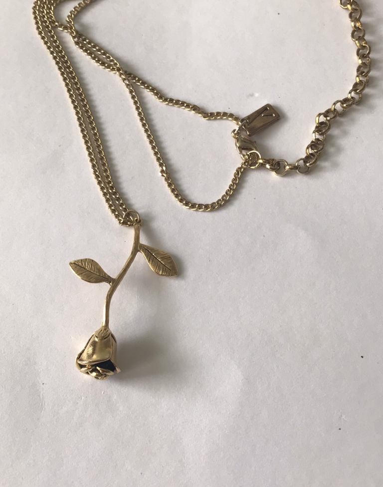 Regalrose pendant -18k gold plated