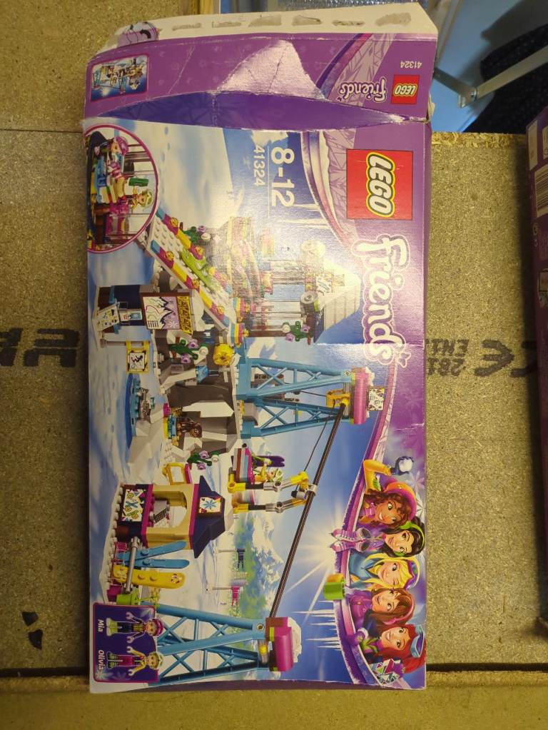 Three Lego sets. Friends 41324 and 41339 as well as Lego Juniot 10668