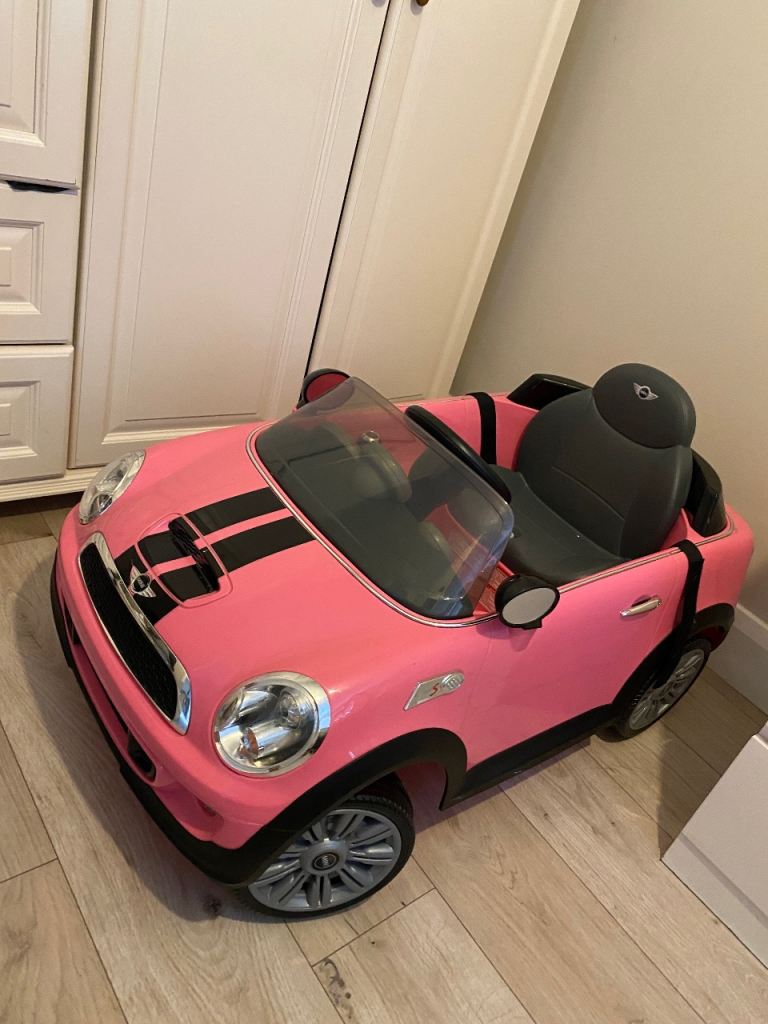 Kids electric Mini Cooper car